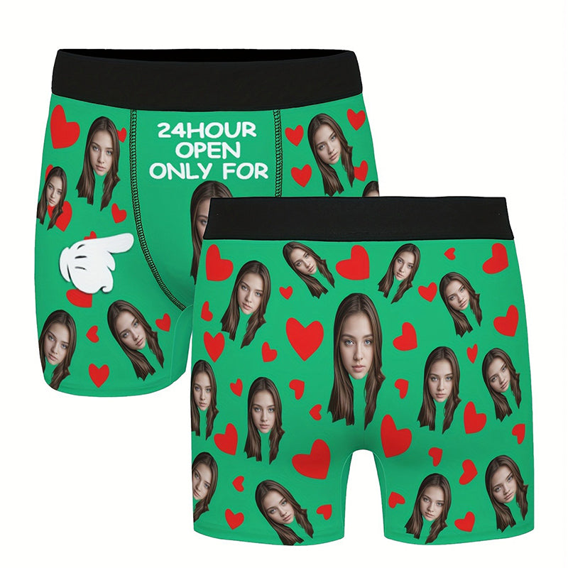 Men'S Boxer Shorts with Personalized Designs