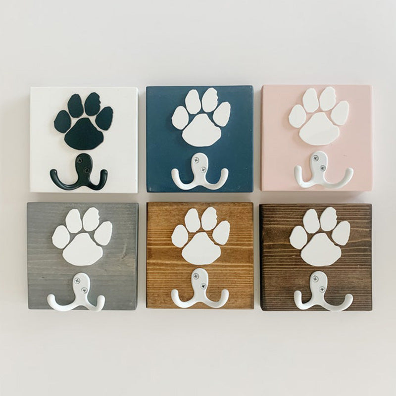 Personalized Pet Leash Wall Holder