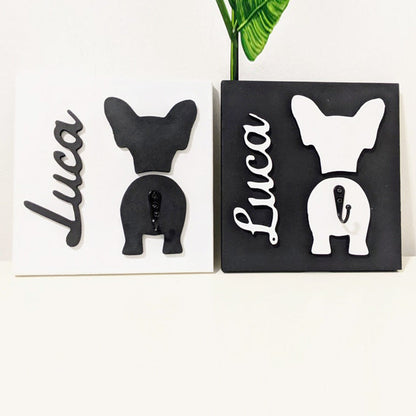 Custom Dog Leash Holder | Personalized Breed Dog Leash Holder