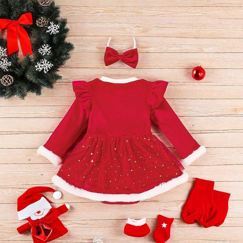 Christmas Baby Girl Tutu|Baby Girl Outfit|First Christmas Baby Outfit