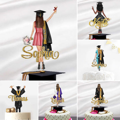 Personalized Graduation Gifts, Custom Graduation Cake Topper