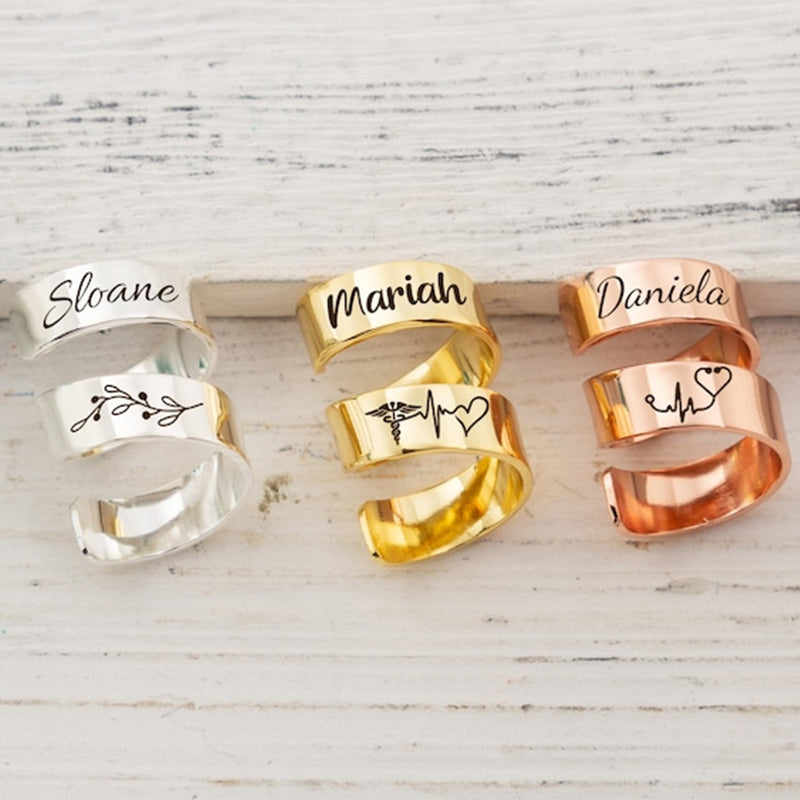 Stethoscope ID Tag, Stethoscope ID Ring