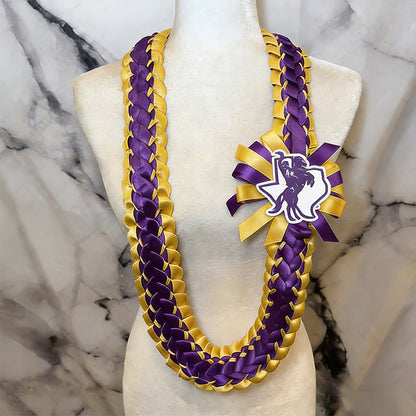 Graduation Lei for any school - High School Logo