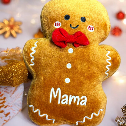 Personalized Gingerbread Plush Toys
