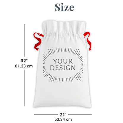 Personalized Gift Bag - Reusable Bag - Oversized Bag