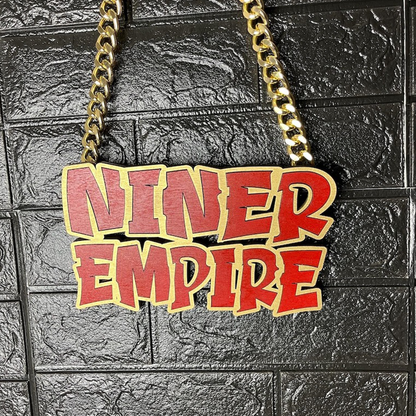 49er Niner Gang Niner Empire Chains Bling chain