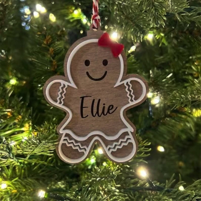 Personalized Gingerbread Ornament
