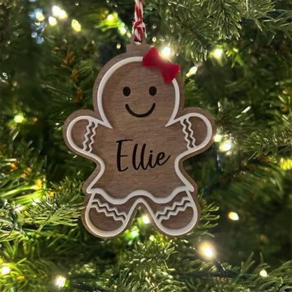 Personalized Gingerbread Ornament