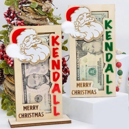 Personalized Christmas Money Holder, Stocking Stuffer for teens
