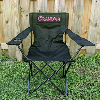 Personalized Coach Gift - Baseball Football Adult Folding Chair