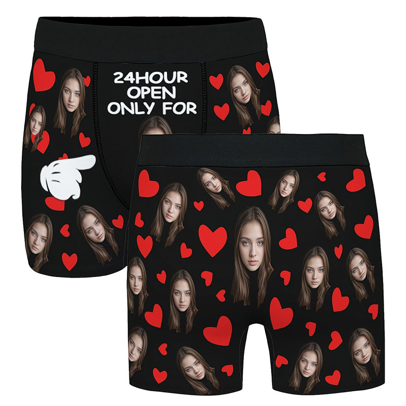 Men'S Boxer Shorts with Personalized Designs