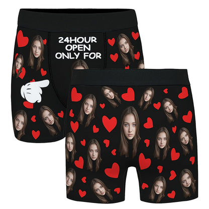 Men'S Boxer Shorts with Personalized Designs