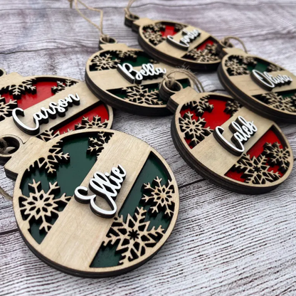 Personalized Christmas Name Ornament