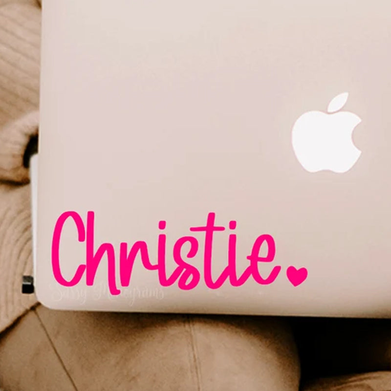 Custom Sticker Name Vinyl Decal | Car Decal | Loopy Decal | Laptop