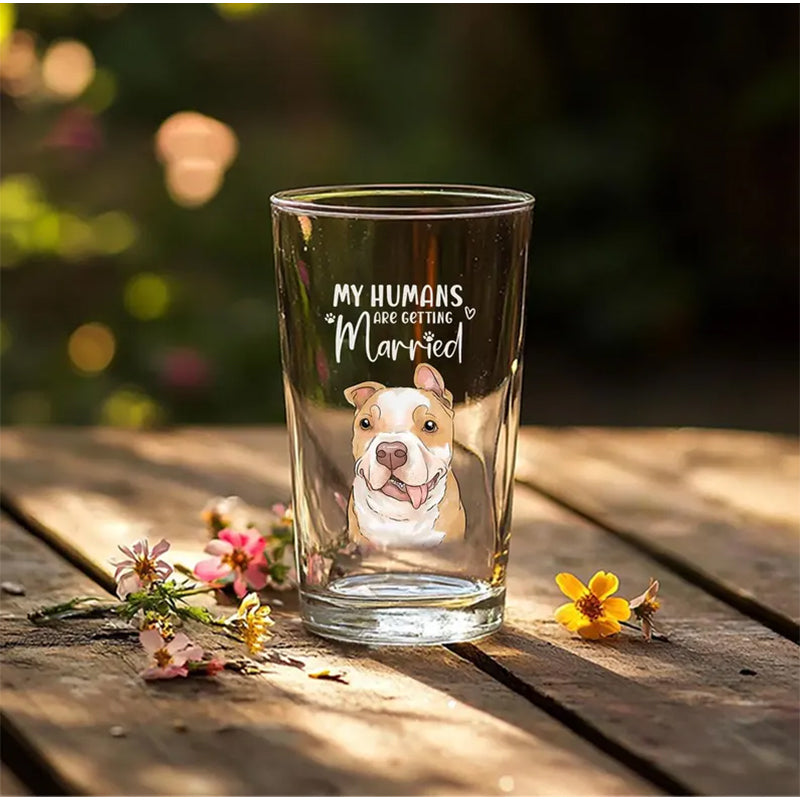 Custom Dog Engagement Gift, My Humans Are Getting Married Mug