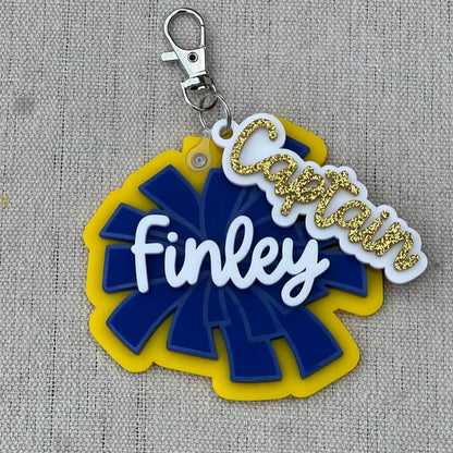 Pom Pom Bag Tags