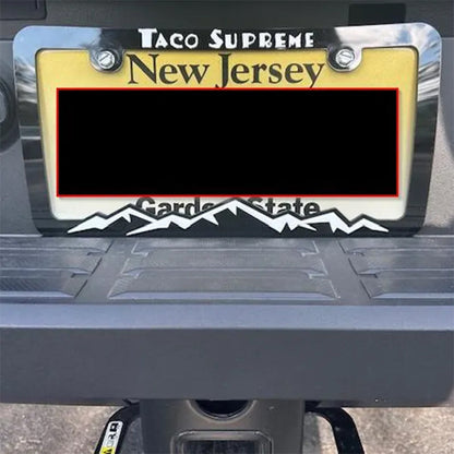 Mountain License Plate Frame Cover