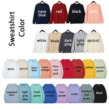 Custom Grandma Sweatshirt with Grandkids Names