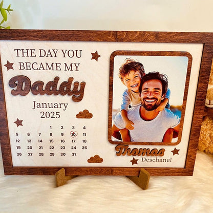 Father's Day Gifts Sign, First Fathers Day Gift, Custom Photo Gift