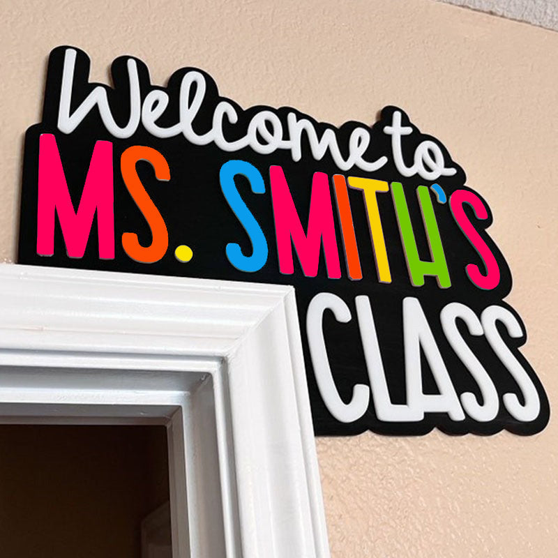 Home Decor Signs Custom Teacher Appreciation Gift