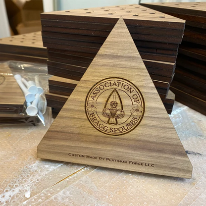 Personalized Triangle Peg Jump Game