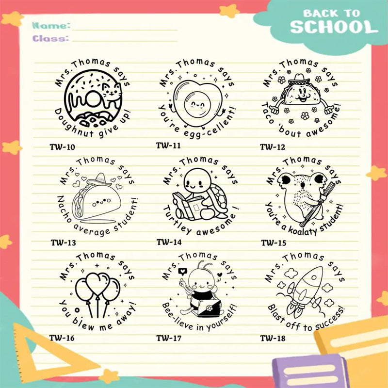 Teacher Gifts, Teacher Comment Stamp