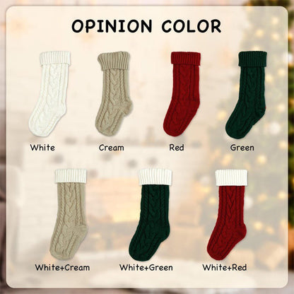 Cute Bow Personalized Christmas Stocking