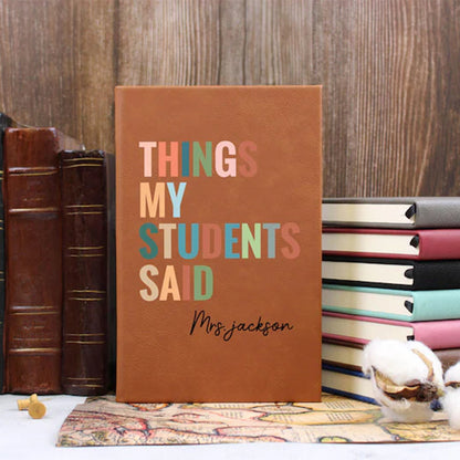 Personalized Teacher Journal,Thank you gift for Teacher
