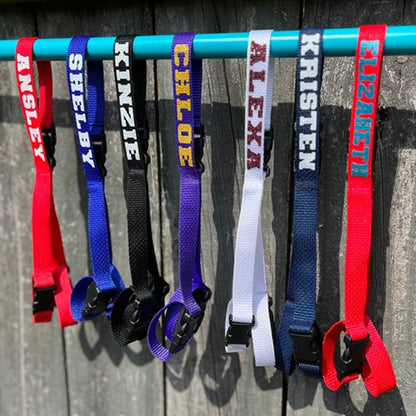 Pom Pom Straps - 2 Loops