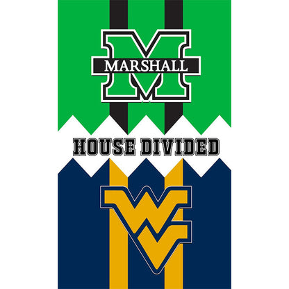 Personalized House Divided Heart United Flag Graduation Gift