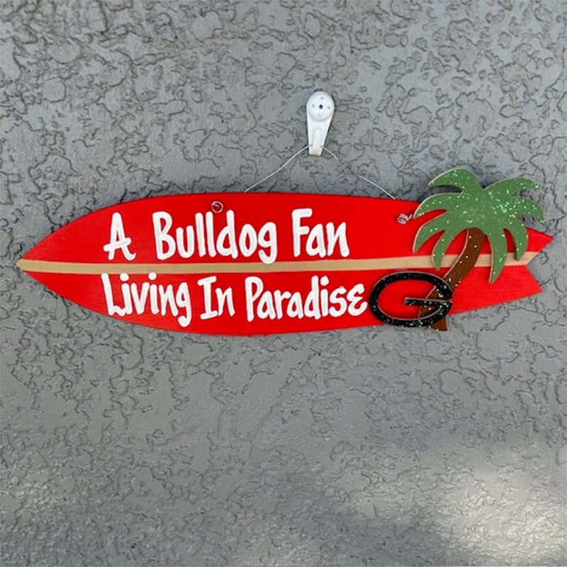 Handmade Surfboard Sign,Personalized