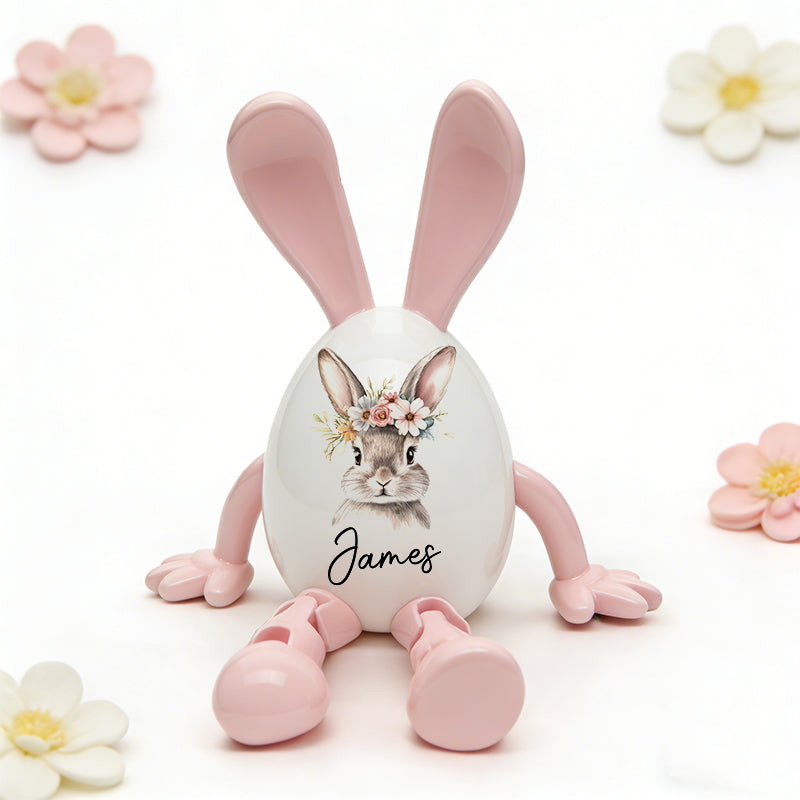 Mini Bunny Egg Fun Easter 3D Printed Cute Toy and Gift for Easter