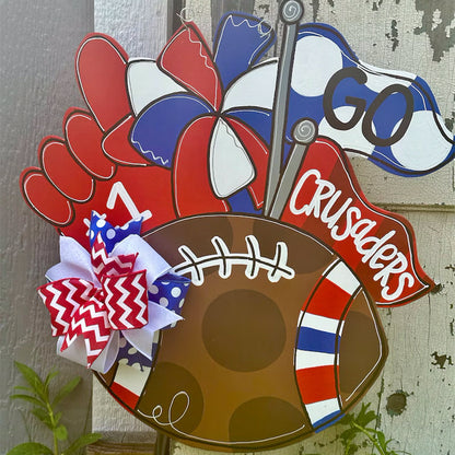 Door Hanger | Football Door Hanger | Football | Fall Door Hanger