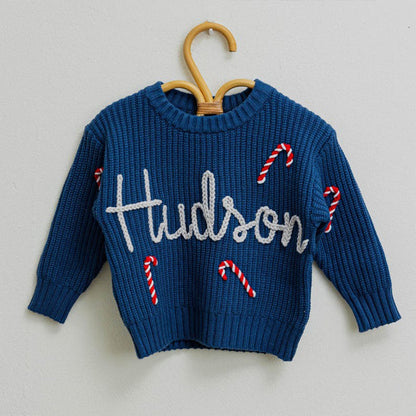 Embroidered Baby and Toddler Sweaters
