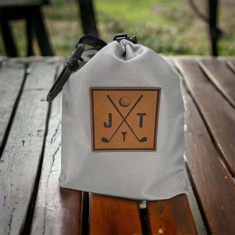 Personalized Golf Valuables Pouch - Golf Tee Bag