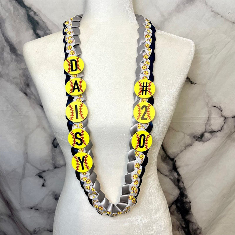 Basketball Soccer Softball Ribbon Lei Graduation Gift