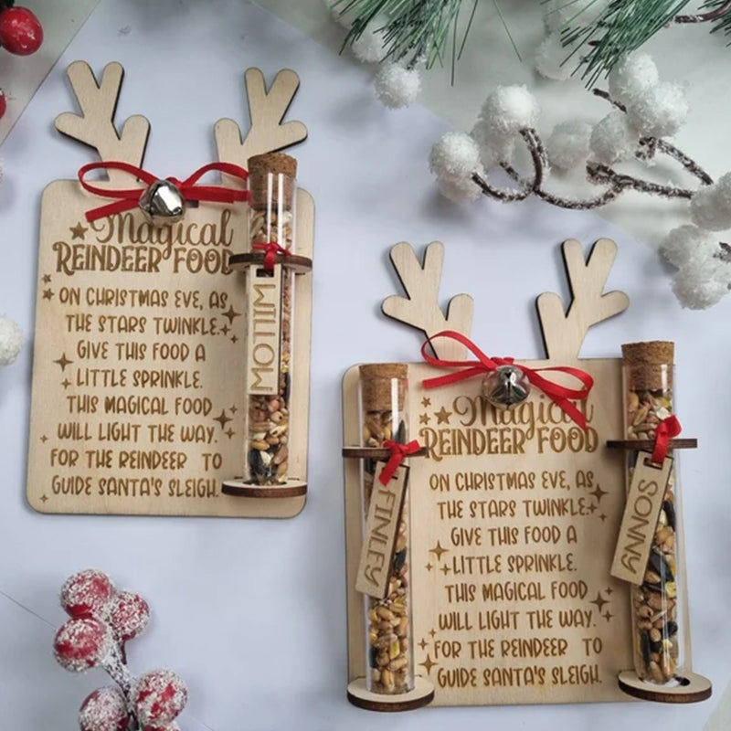Personalised reindeer food, magic reindeer food
