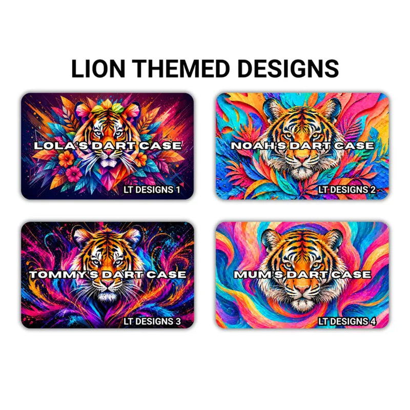 Personalized Dart Case: Custom Design, Dart Storage Available In XL Or Small