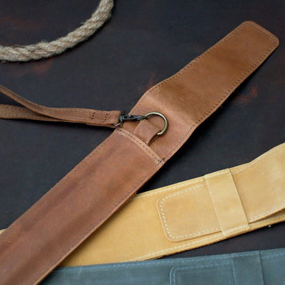 Custom Leather Drumstick Case, Drummer Bag Personalized