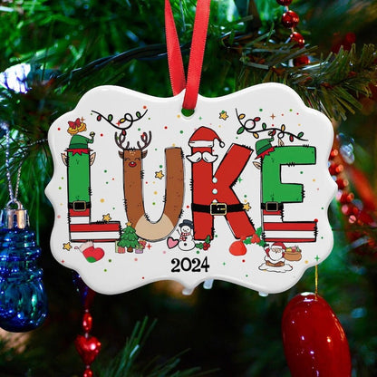 Personalized Christmas Ornaments for Kids