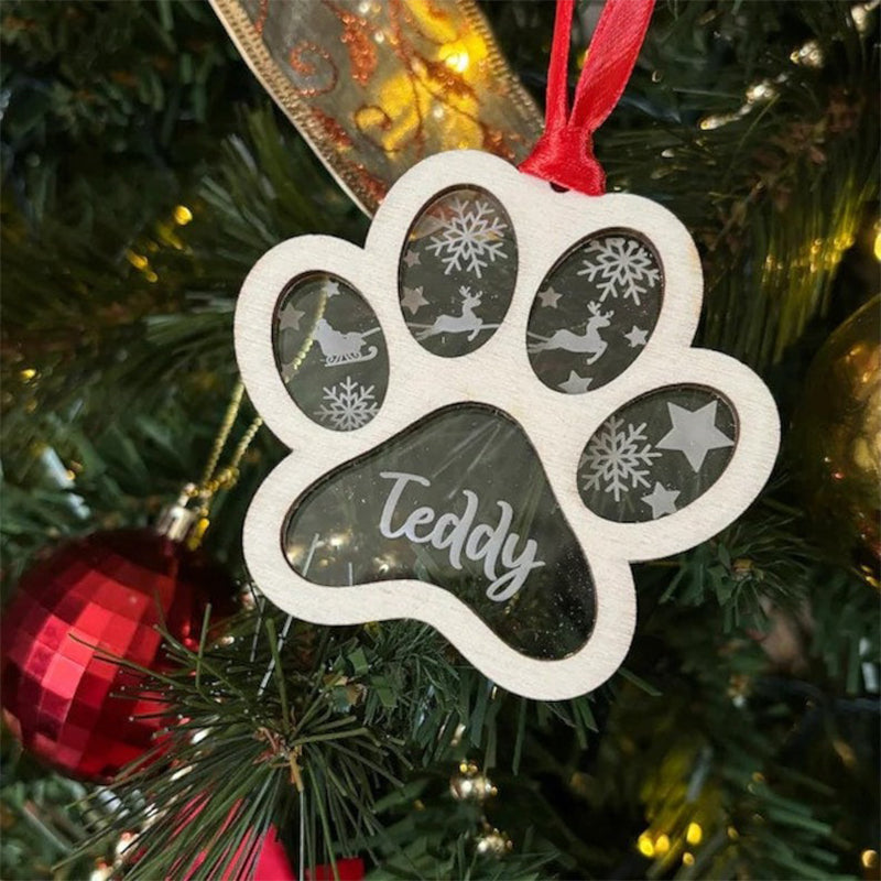 Personalised Pet Christmas Ornament, Christmas Tree Decoration