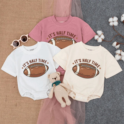 Personalized It's Halftime Bubble Romper