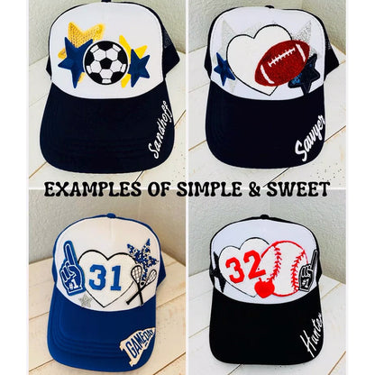 Trucker Sports Hat, Sports Cap