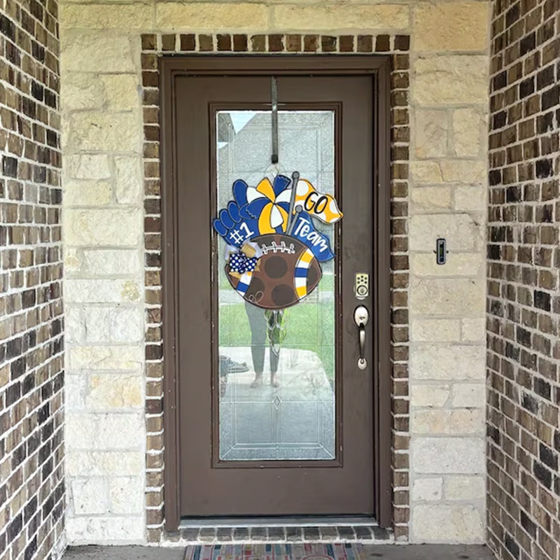 Door Hanger | Football Door Hanger | Football | Fall Door Hanger