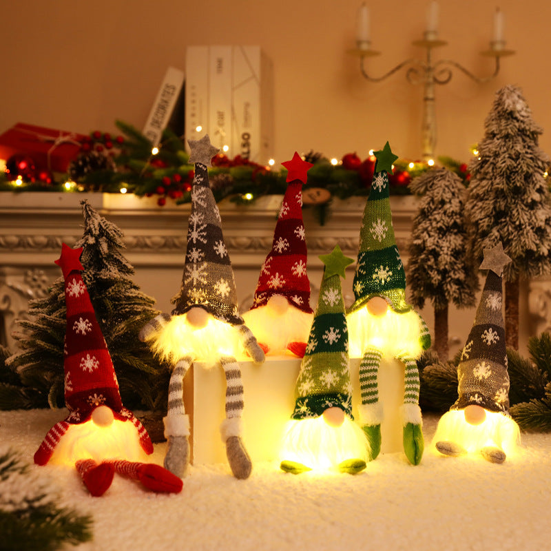 Christmas Gnome Light Up, Christmas Gnomes Scandinavian Decor Nordic Lights
