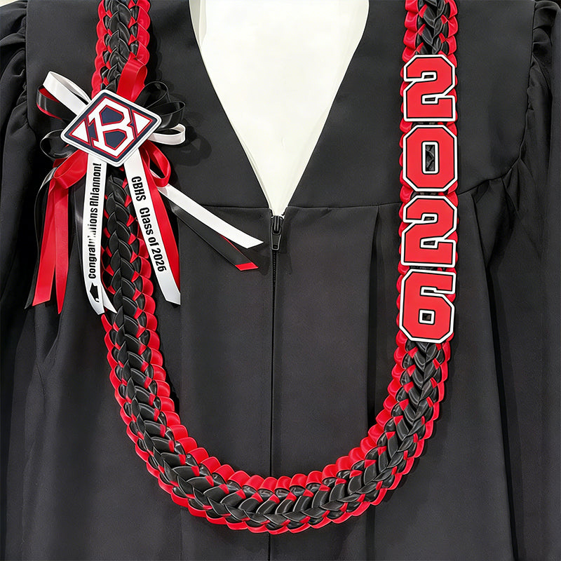 Graduation Lei for any school - High School or College grad lei