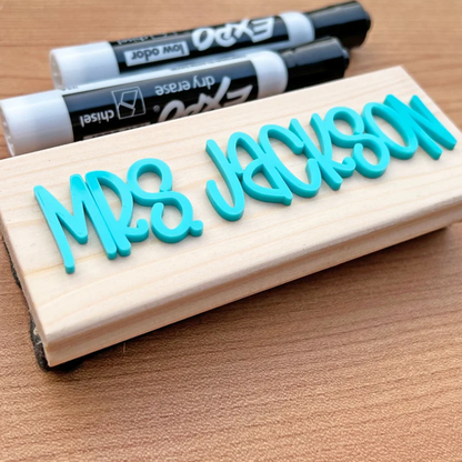 Personalised Whiteboard Eraser and Expo Markers,Thank You Gift