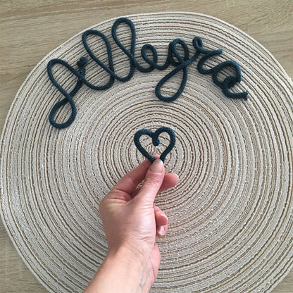Placemat with name