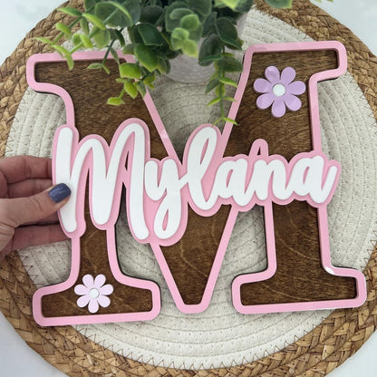 Kids Name Door Sign, Kids Name Personalized, Kids Name Room Sign, Personalized Kids Name Sign