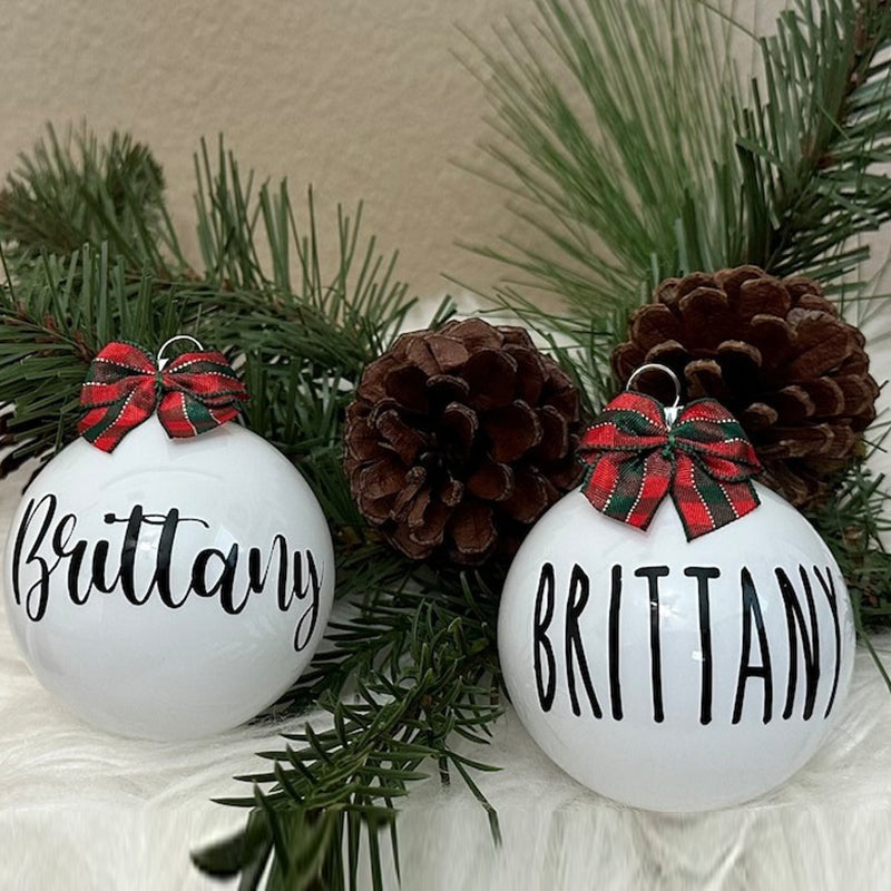 Christmas Ornaments, Personalized Christmas Ornaments